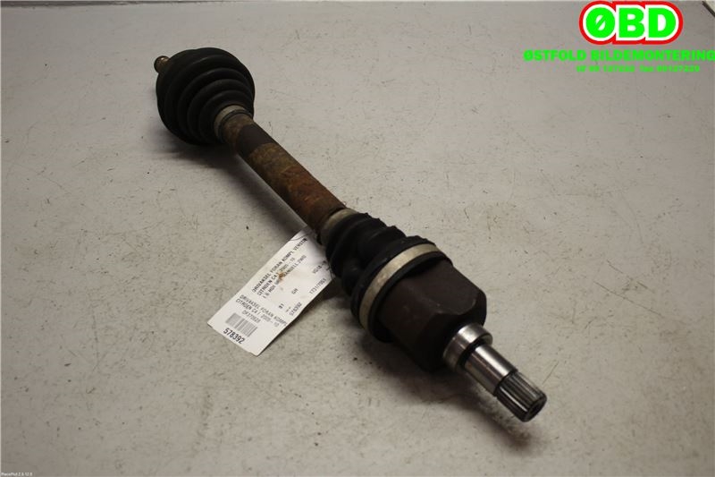 Drivaksel venstre foran til Citroën C4 2004-2011 (Type I)  (CITROEN|3272 LW|)