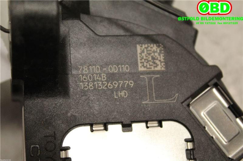Pedal gass til Toyota Yaris 2014-2020 (Type III, Fase 2)  (TOYOTA|781100D110|)