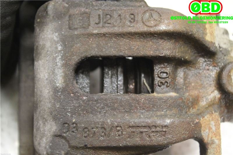 Bremsecaliper høyre bak til Mercedes A-Klasse 2005-2012 (W169) (W169) (MERCEDES|A 169 420 16 83|)