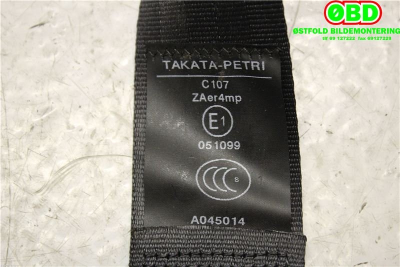 Airbag beltestrammer til Citroën C4 2011-2017 (Type II)  (CITROEN|8975ZN|96871490XX)
