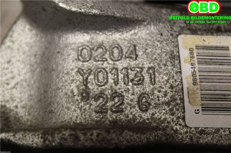 Bremsecaliper venstre foran til Peugeot 208 2012-2019 (Type I)  (PEUGEOT|4400R6|1617292080|)