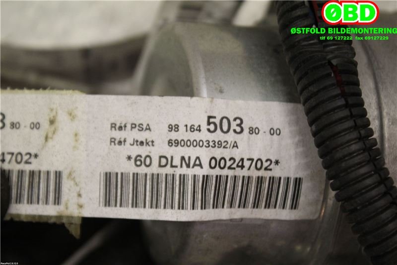Tannstang elektrisk til Peugeot 208 2012-2019 (Type I) (PEUGEOT||9816450380)
