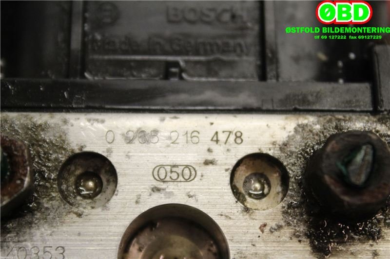 ABS sentral til Opel Corsa C 2000-2006 (OPEL|9193487|5530108|0265216478)