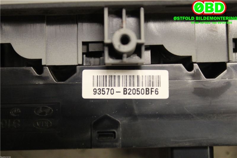 Bryter ruteheis til Kia Soul 2014-2019 (Type II)  (KIA|93570B2050BF6|)