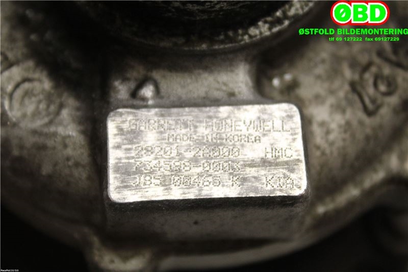 Turbo til Kia Picanto 2004-2009 (Type I, Fase 1) (KIA|282012A000|)