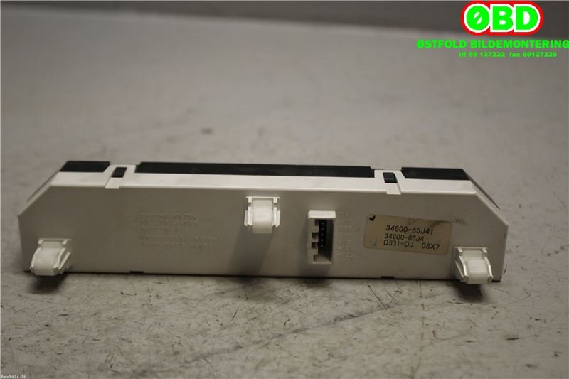 Instrument kjørecomputer til Suzuki Grand Vitara 2005-2015 (Type III) (SUZUKI|34600-65J41|)
