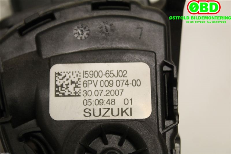 Pedal gass til Suzuki Grand Vitara 2005-2015 (Type III) (SUZUKI|15900-65J02|)