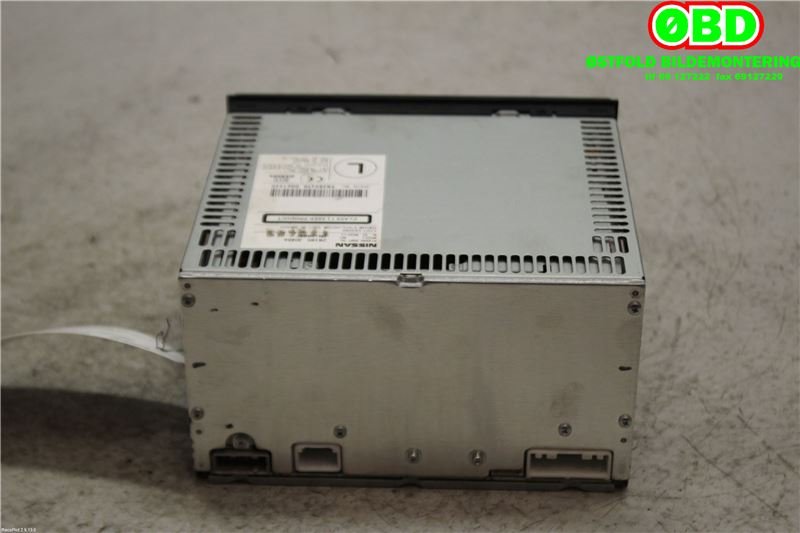 Bilstereo til Nissan Qashqai 2007-2010 (Type I, Fase 1)  (NISSAN|28185JD40A|)