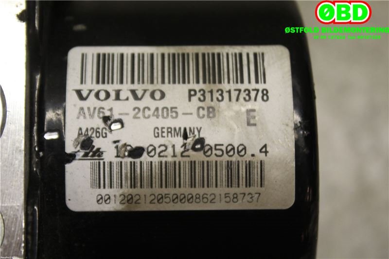ABS sentral til Volvo V50 2007-2012 (Fase 2)  (VOLVO|31317379||31317378)