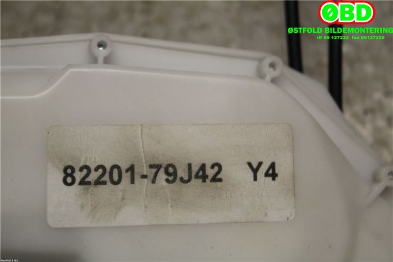 Låsekasse høyre foran til Suzuki SX4 2009-2013 (Type I, Fase 2) (SUZUKI|82201-79J42|)