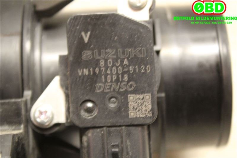 Luftmengde/luftmassemåler til Suzuki SX4 2009-2013 (Type I, Fase 2)  (SUZUKI|13800-55L00|1974005120|)