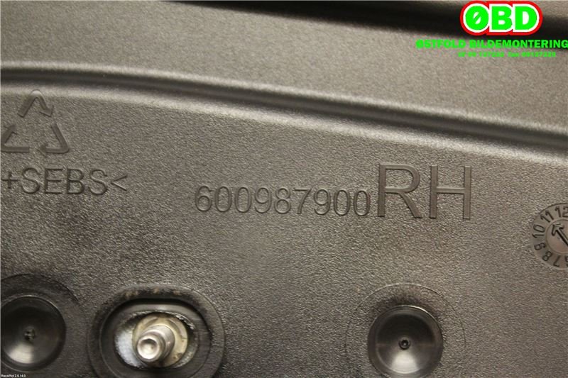 Airbag sidepute høyre til Volvo C30 2010-2012 (Fase 2) (VOLVO|31271171|)