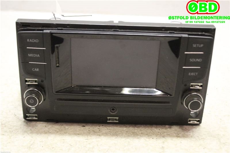 Bilstereo til VW Golf VII 2012-2017 (Fase 1) (VOLKSWAGEN|5G0 035 867||5G0035867)