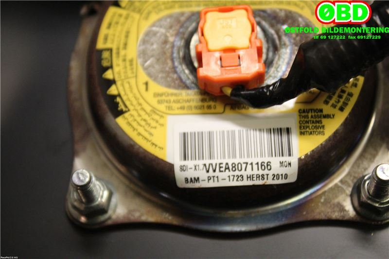 Airbag passasjer til Nissan Micra 2011-2017 (K13) (K13) (NISSAN||BAMPT11723)