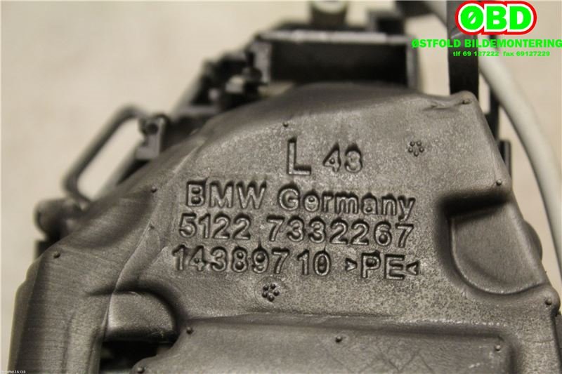 Dørhåndtak utv venstre bak til BMW 3-Serie 2012-2018 (F30/F31/F34) (F30/F31/F34) (BMW|51 21 7 207 561|51 21 7 242 567|)