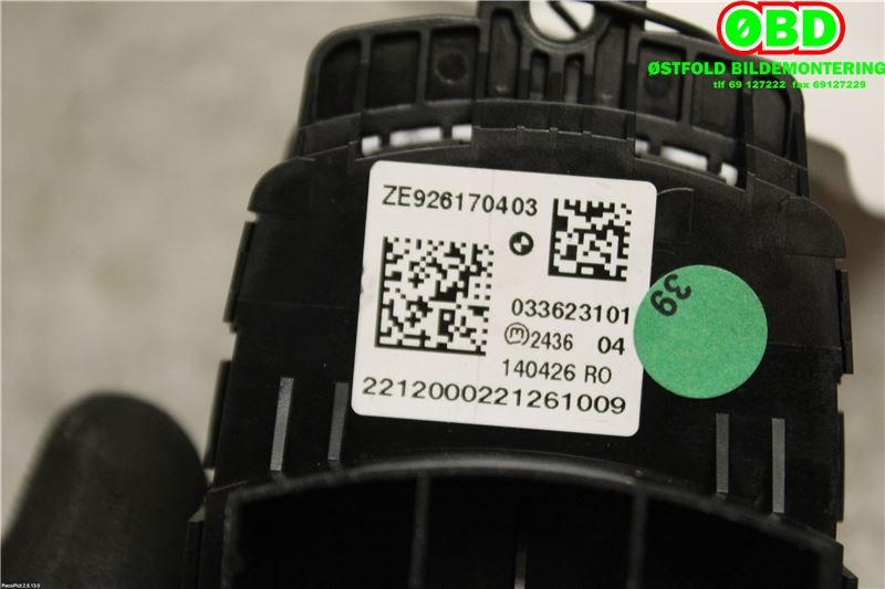 Bryter diverse til BMW 3-Serie 2012-2018 (F30/F31/F34) (F30/F31/F34) (BMW|65 82 9 261 704||9261704)