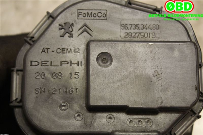 Spjeldhus til Mitsubishi ASX 2010-2019  (MITSUBISHI|MN982477||9673534480)