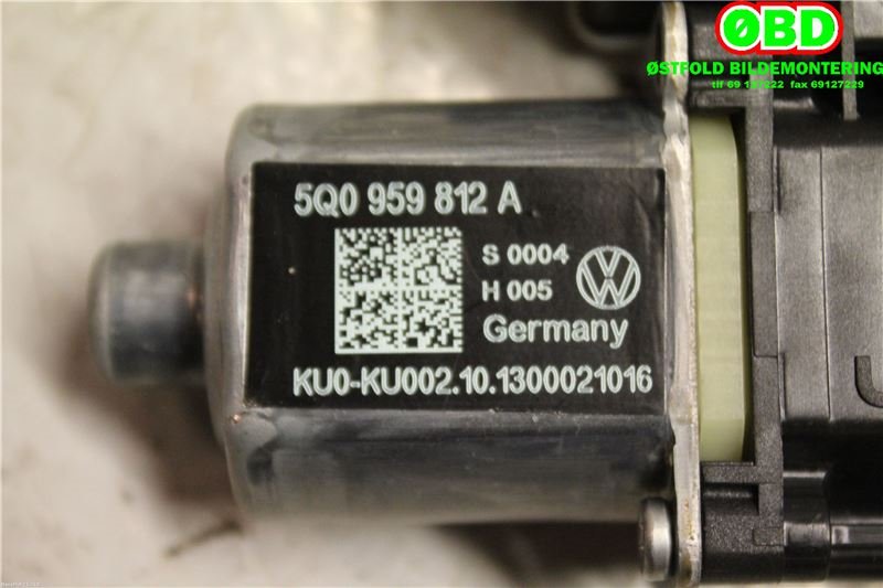 Ruteheis høyre bak til Škoda Octavia 2013-2016 (Type III, Fase 1)  (SKODA|5E0 839 462|)