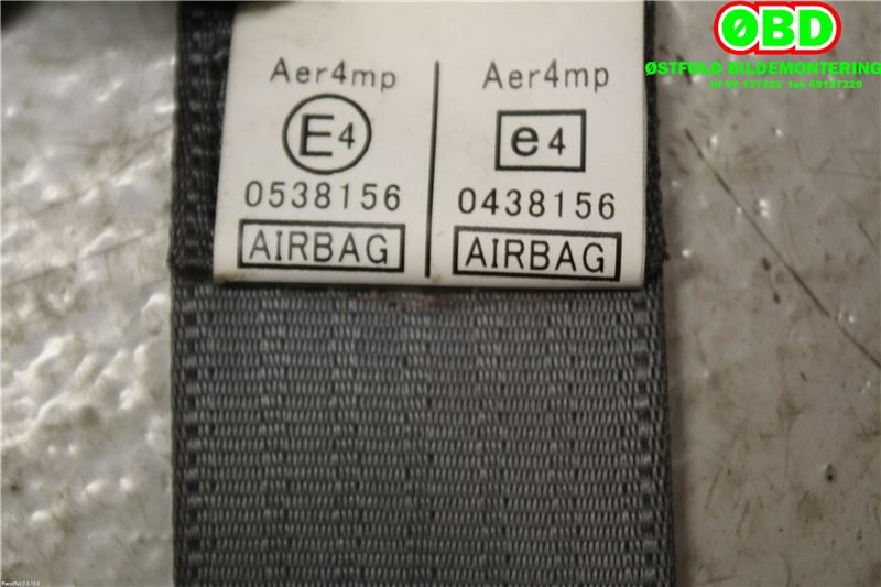 Airbag beltestrammer til Toyota Prius 2009-2016 (Type III) (COMBI) (COMBI) (TOYOTA|7321047140B2|)