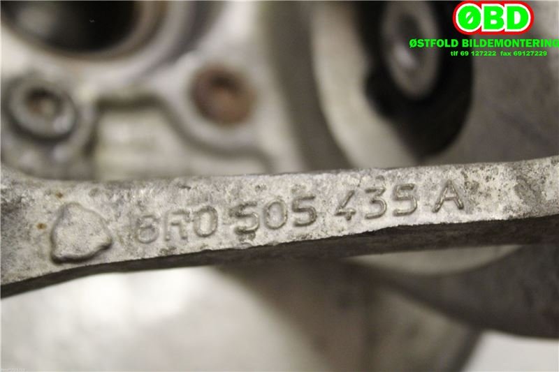 Hjulspindel venstre bak til Audi Q5 2008-2012 (Type I, Fase 1) (AUDI|8R0 505 431 C|)