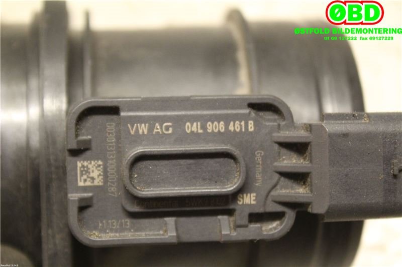 Luftmengde/luftmassemåler til VW Golf VII 2012-2017 (Fase 1) (VOLKSWAGEN|04L 906 461 B||04L906461B)