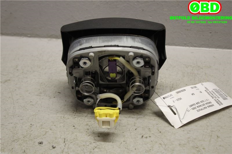 Airbag rattpute til Škoda Octavia 2009-2013 (Type II, Fase 2)  (SKODA|1Z0 880 201 AH||1Z0880201AH)