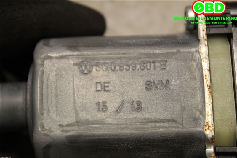 Ruteheis venstre foran til VW Golf VII 2012-2017 (Fase 1)  (VOLKSWAGEN|8W0 959 801||5Q0959801B)