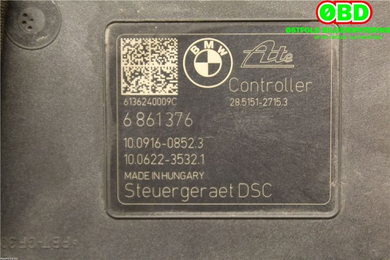 ABS sentral til BMW 3-Serie 2012-2018 (F30/F31/F34) (F30/F31/F34) (BMW|34 51 6 887 744|)