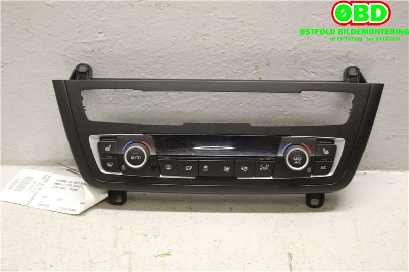 Varmeapparat betjening til BMW 3-Serie, 2012-2018 (F30/F31/F34) (F30/F31/F34) (BMW|64 11 9 287 341)