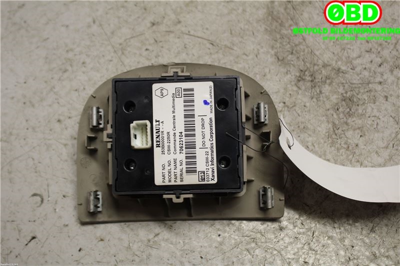 Bryter diverse til Renault Scenic 2003-2009 (Type II)  (RENAULT|253B00001R|253B08810R)