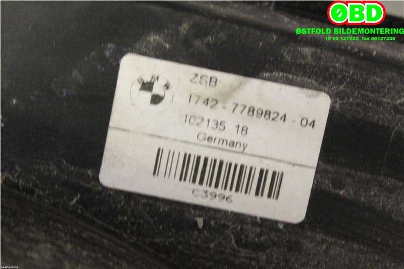Kjølevifte til BMW 5-Serie 2003-2010 (E60/E61) (E60/E61) (BMW|17 42 7 801 657|)