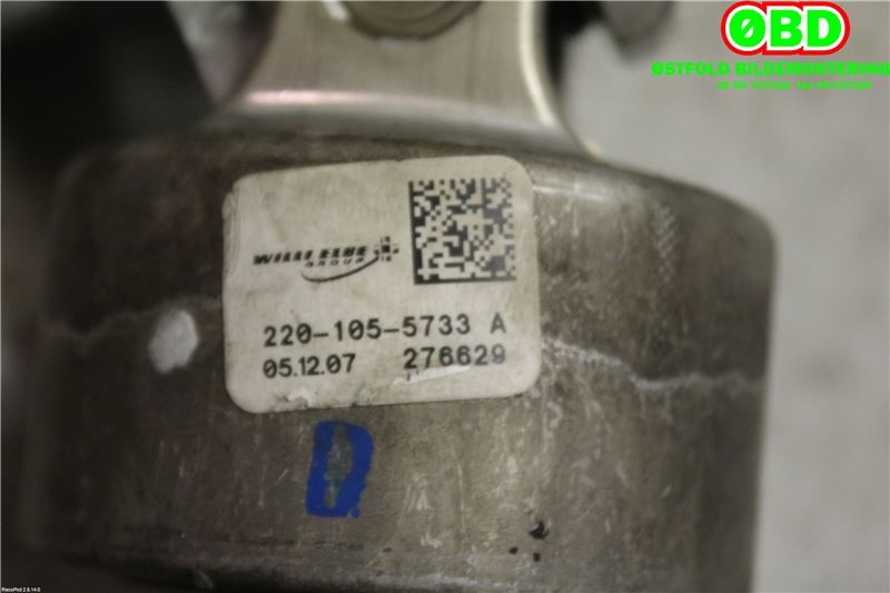 Rattaksel elektrisk servo til BMW 5-Serie 2003-2010 (E60/E61) (E60/E61) (BMW|32306791264|)