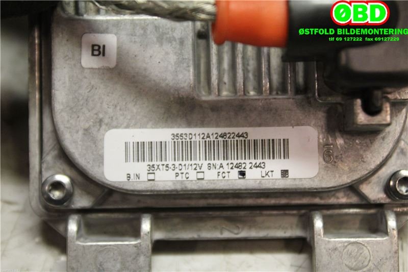 Styreenhet xenon/ballast til Škoda Octavia 2005-2008 (Type II, Fase 1)  (SKODA|1Z0 941 641 A|)
