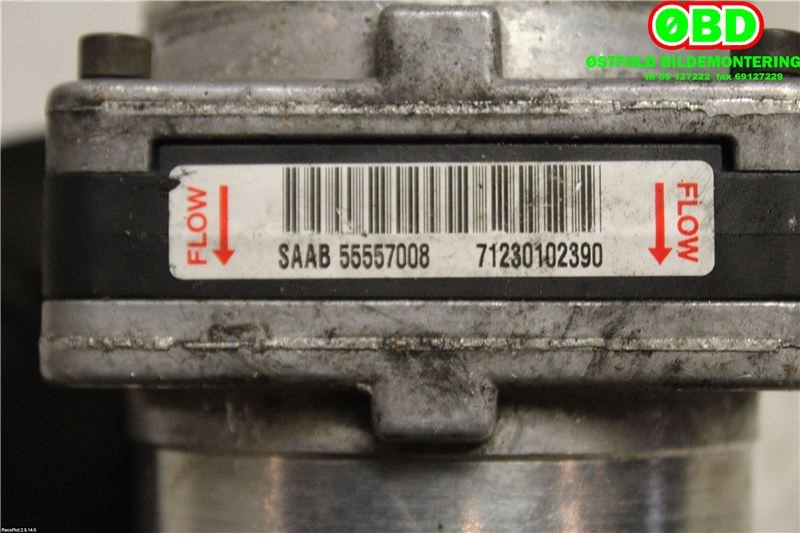 Luftmengde/luftmassemåler til Saab 9-5 2006-2010 (Type I, Fase 3)  (SAAB||55557008)