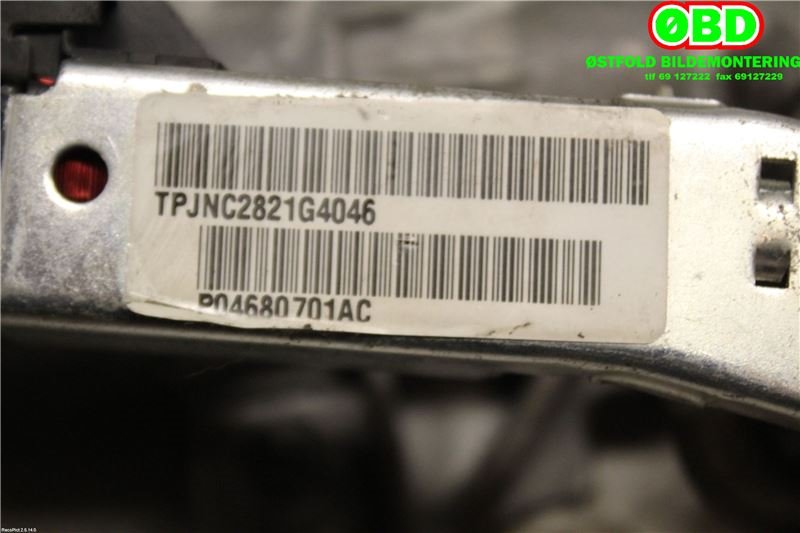 Rattaksel elektrisk servo til Chrysler Voyager 2001-2008 (Type IV)  (CHRYSLER|4680701AC|)