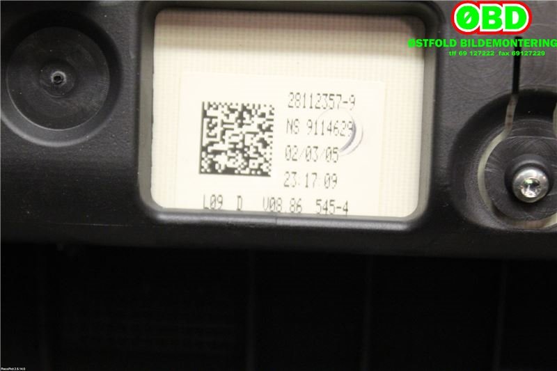 Instrumentpanel til Citroën C4 2004-2011 (Type I) (CITROEN|6106VZ|96572391ZD)