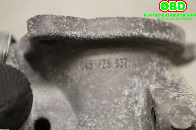 EGR-ventil til VW Polo 2002-2005 (Type IV, Fase 1)  (VOLKSWAGEN|045 131 501 K|)