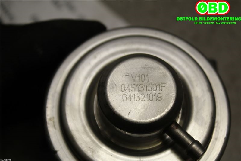 EGR-ventil til VW Polo 2002-2005 (Type IV, Fase 1)  (VOLKSWAGEN|045 131 501 K|)