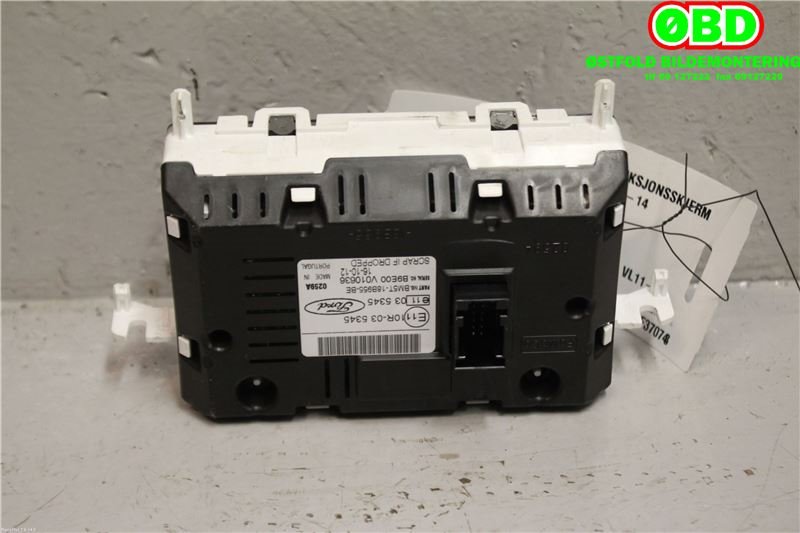 Instrument kjørecomputer til Ford Focus 2011-2014 (Type III, Fase 1)  (FORD|2021920||BM5T18B955BE)