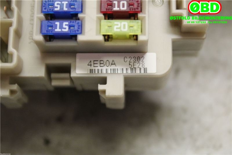 Sikringsboks til Nissan Qashqai 2014-2021 (Type II)  (NISSAN|)