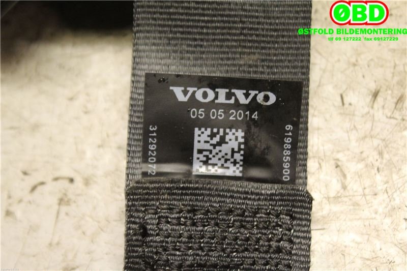 Airbag beltestrammer til Volvo V40 2012-2019  (VOLVO|31292072|)