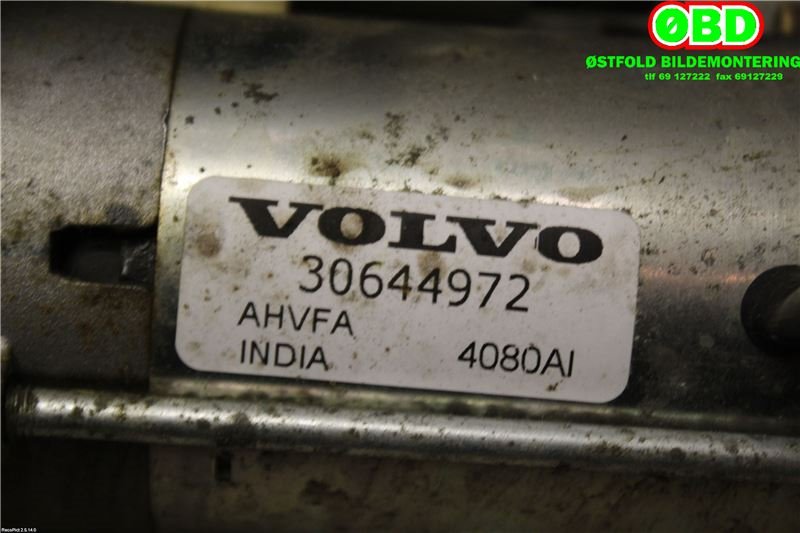 Starter diesel til Volvo V40 2012-2019  (VOLVO|36003225||30644972)
