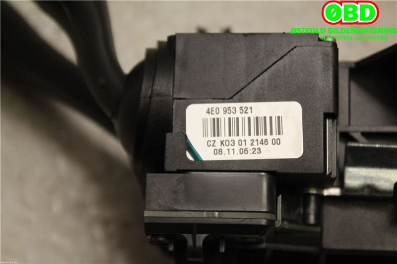 Bryter combi til Audi A6 2005-2008 (Type III, Fase 1) (C6) (C6) (AUDI|4E0 953 513 K|4E0 953 503 F|)
