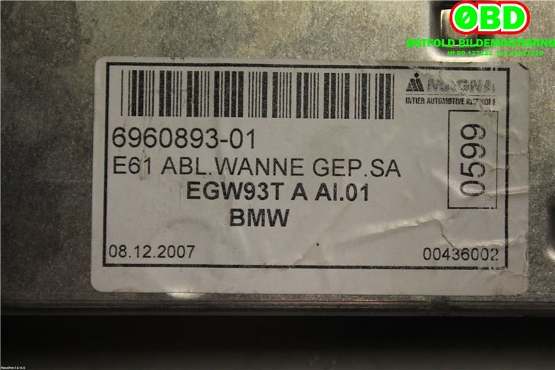 Styreenhet diverse til BMW 5-Serie 2003-2010 (E60/E61) (E60/E61) (BMW|84109177754|)