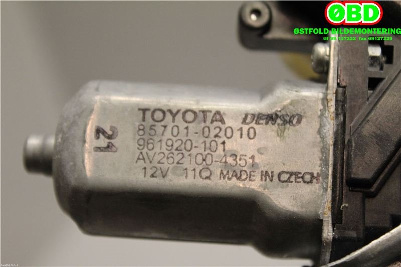 Ruteheis høyre foran til Toyota Avensis 2009-2015 (Type III, Fase 1) (TOYOTA|6981005070|)
