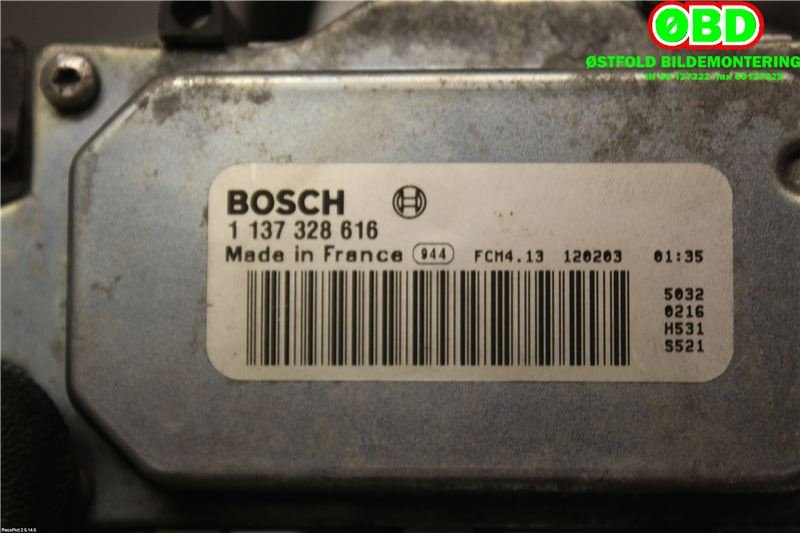 Kjølevifte til VW Golf, Plus/Cross 2009-2013 (Fase 2)  (VOLKSWAGEN|1K0 121 203 AN||1K0121203AN)
