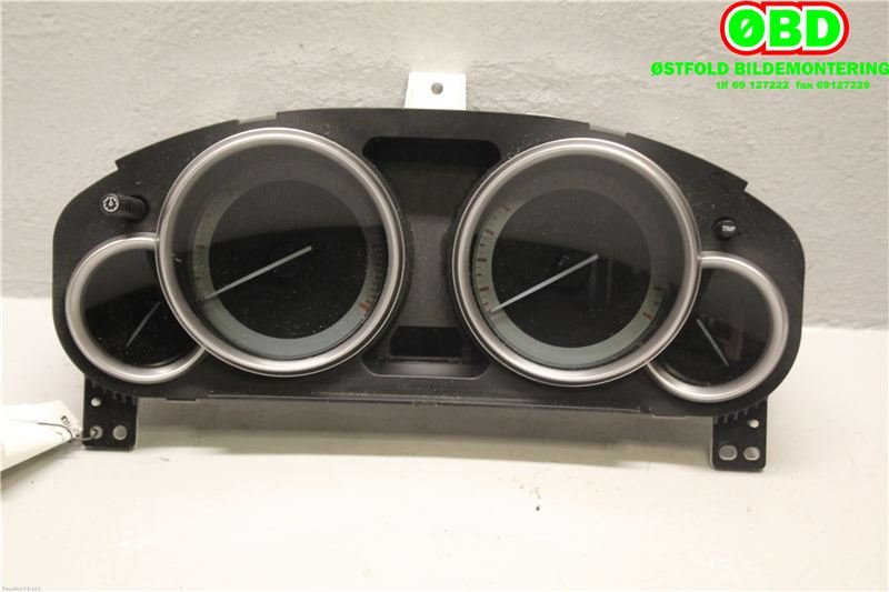 Instrumentpanel til Mazda 6, 2010-2013 (Type II, Fase 2)  (MAZDA|GDK255471B)
