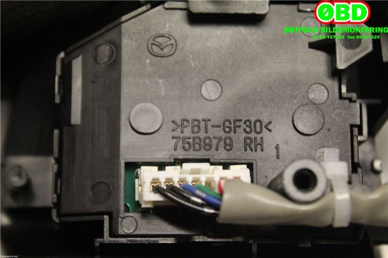 Bryter diverse til Mazda 6 2010-2013 (Type II, Fase 2)  (MAZDA|GDK7664M0A|GDK5664M8|)