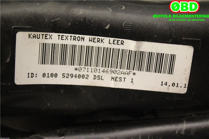 Dieseltank til VW Passat 2011-2015 (B7) (B7) (VOLKSWAGEN|3C0 201 055 AH||3AA201021AJ)
