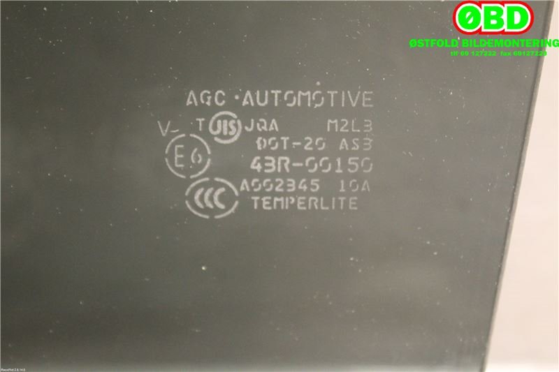 Siderute venstre bak til Mitsubishi Outlander 2015-->> (Type III, Fase 2)  (MITSUBISHI|5736A465|)